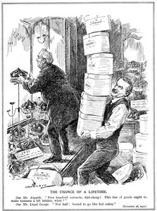 Asquith e Lloyd George preparano la creazione di 500 pari aggiuntivi per superare l